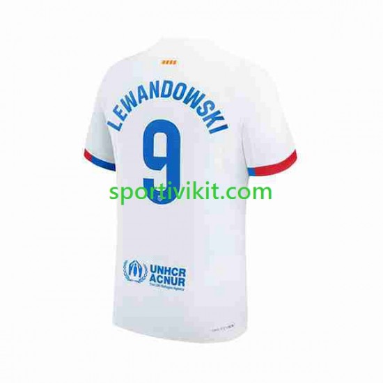 FC Barcelona LEWANDOWSKI 9 Uomo Maglia Seconda 2023-2024 Manica Corta