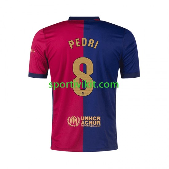 FC Barcelona PEDRI 8 Uomo Maglia Prima 2024-2025 Manica Corta