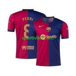 FC Barcelona PEDRI 8 Uomo Maglia Prima 2024-2025 Manica Corta
