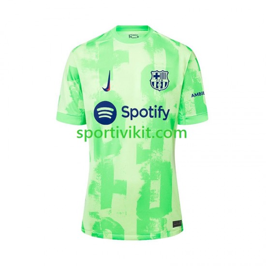 FC Barcelona Uomo Maglia Terza 2024-2025 Manica Corta