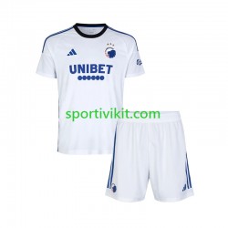 Completo da calcio Bambini FC Copenhagen Maglia Prima 2023-2024 Manica Corta