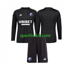 Completo da calcio Bambini FC Copenhagen Portiere Maglia Seconda 2023-2024 Manica Lunga