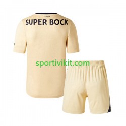 Completo da calcio Bambini FC Porto Maglia Seconda 2023-2024 Manica Corta