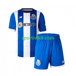 Completo da calcio Bambini FC Porto Maglia Prima 2023-2024 Manica Corta