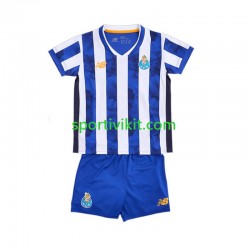 Completo da calcio Bambini FC Porto Maglia Prima 2024-2025 Manica Corta