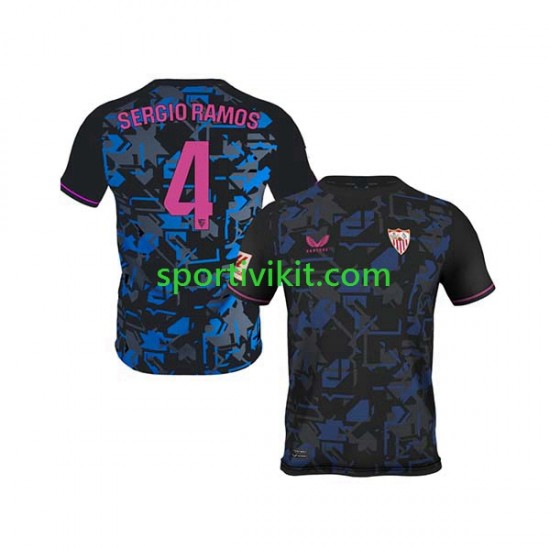 Sevilla FC Sergio Ramos 4 Uomo Maglia Terza 2023-2024 Manica Corta
