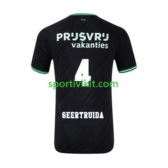 Feyenoord Rotterdam Lutsharel Geertruida 4 Uomo Maglia Seconda 2024-2025 Manica Corta Feyenoord Rotterdam Lutsharel Geertruida 4 Uomo Maglia Seconda 2024-2025 Manica Corta