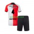Completo da calcio Bambini Feyenoord Rotterdam Lutsharel Geertruida 4 Maglia Prima 2024-2025 Manica Corta