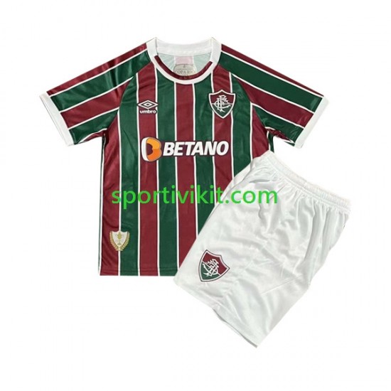 Completo da calcio Bambini Fluminense Maglia Prima 2023-2024 Manica Corta Completo da calcio Bambini Fluminense Maglia Prima 2023-2024 Manica Corta
