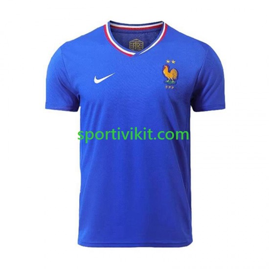 Francia Uomo Maglia Prima Euro 2024 Manica Corta
