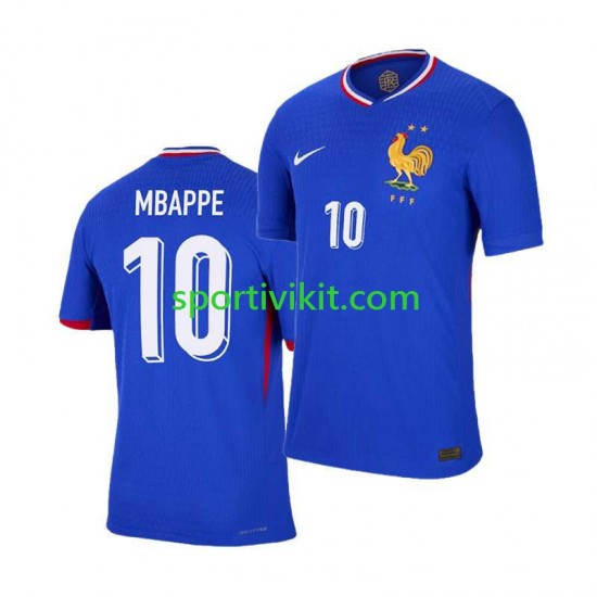 Francia Mbappé Kylian 10 Uomo Maglia Prima Euro 2024 Manica Corta