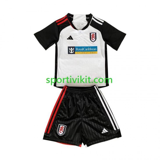 Completo da calcio Bambini Fulham Maglia Prima 2023-2024 Manica Corta