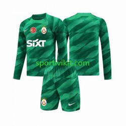 Completo da calcio Bambini Galatasaray Portiere Maglia Prima 2023-2024 Manica Lunga