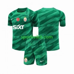 Completo da calcio Bambini Galatasaray Portiere Maglia Prima 2023-2024 Manica Corta
