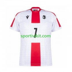 Georgia Kvaratskhelia 7 Uomo Maglia Prima Euro 2024 Manica Corta