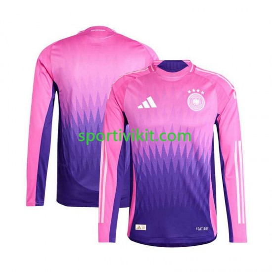 Germania Uomo Maglia Seconda Euro 2024 Manica Lunga
