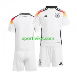 Completo da calcio Bambini Germania Maglia Prima Euro 2024 Manica Corta