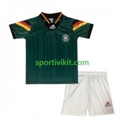Completo da calcio Bambini Germania Retro 1992 Maglia Seconda Manica Corta