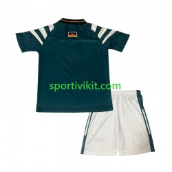 Completo da calcio Bambini Germania Retro 1996 Maglia Seconda Manica Corta