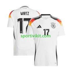 Germania Florian Wirtz 17 Uomo Maglia Prima Euro 2024 Manica Corta