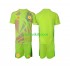 Completo da calcio Bambini Germania Portiere Maglia Seconda Euro 2024 Manica Corta
