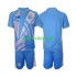 Completo da calcio Bambini Germania Portiere Maglia Quarto 2024-2025 Manica Corta