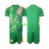Completo da calcio Bambini Germania Portiere Maglia Terza 2024-2025 Manica Corta