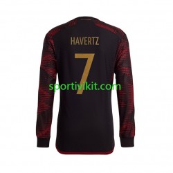 Germania Havertz 7 Uomo Maglia Seconda Coppa del Mondo 2022 Manica Lunga