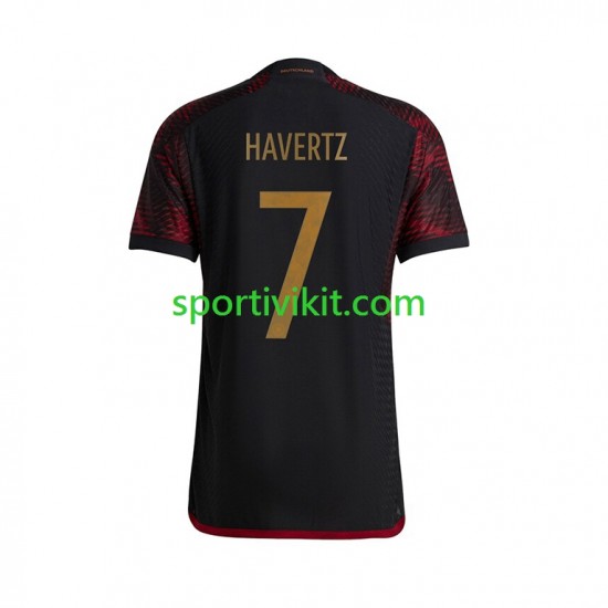 Germania Havertz 7 Uomo Maglia Seconda Coppa del Mondo 2022 Manica Corta