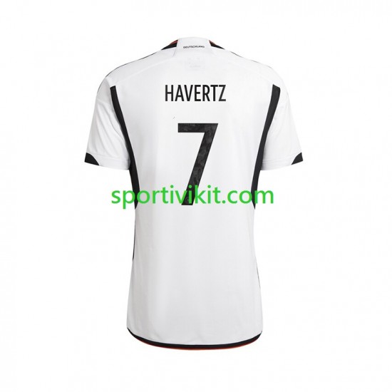 Germania Havertz 7 Uomo Maglia Prima Coppa del Mondo 2022 Manica Corta Germania Havertz 7 Uomo Maglia Prima Coppa del Mondo 2022 Manica Corta