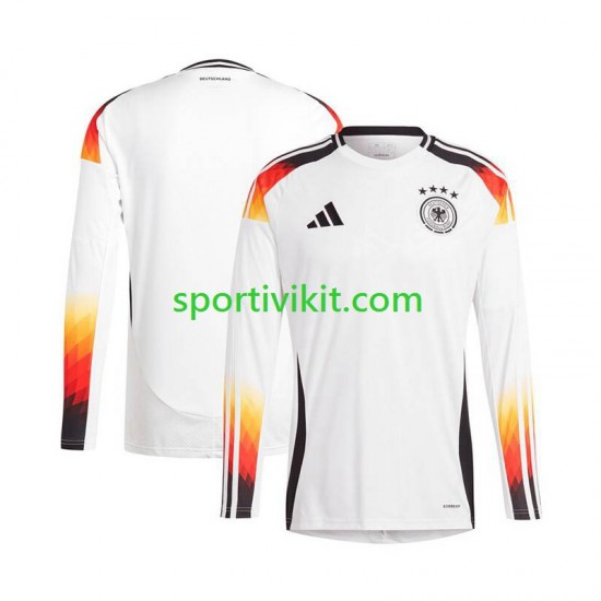 Germania Uomo Maglia Prima Euro 2024 Manica Lunga