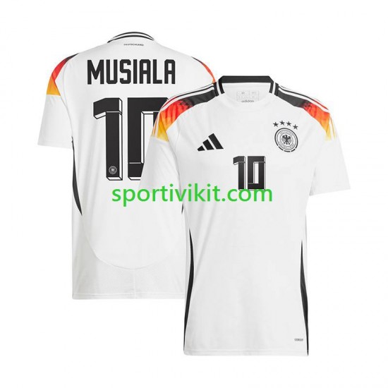 Germania Jamal Musiala 10 Uomo Maglia Prima Euro 2024 Manica Corta Germania Jamal Musiala 10 Uomo Maglia Prima Euro 2024 Manica Corta