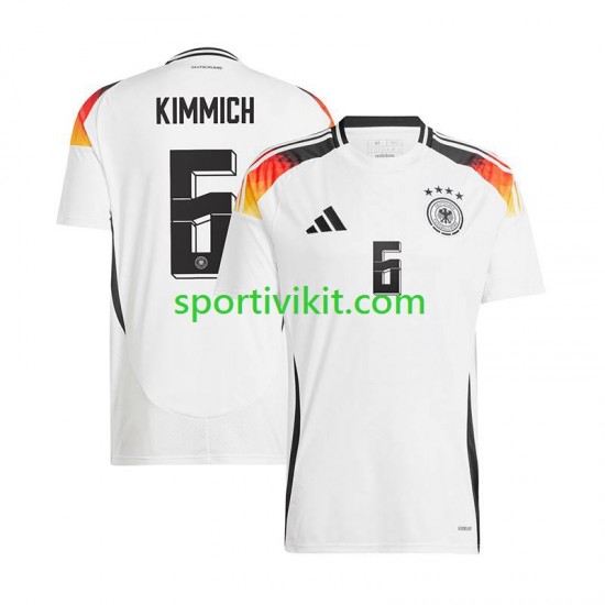 Germania Joshua Kimmich 6 Uomo Maglia Prima Euro 2024 Manica Corta Germania Joshua Kimmich 6 Uomo Maglia Prima Euro 2024 Manica Corta