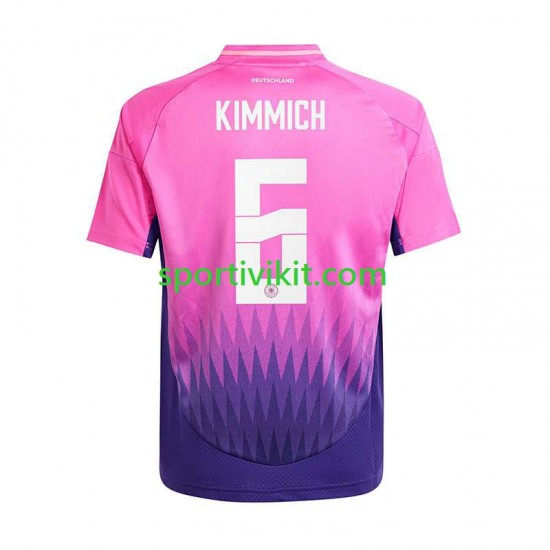 Germania Kimmich 6 Uomo Maglia Seconda Euro 2024 Manica Corta