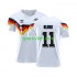 Germania Klose 11 Retro 1990 Uomo Maglia Prima Manica Corta