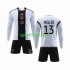 Completo da calcio Bambini Germania MULLER 13 Maglia Prima Coppa del Mondo 2022 Manica Lunga