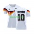Germania Matthaus 10 Retro 1990 Uomo Maglia Prima Manica Corta