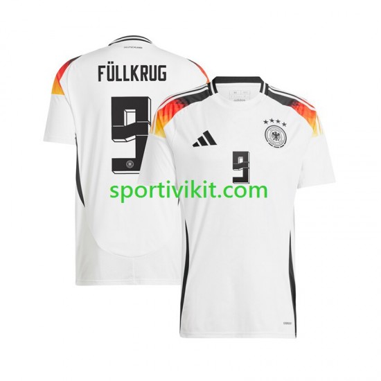 Germania Niclas Fullkrug 9 Uomo Maglia Prima Euro 2024 Manica Corta