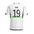 Germania Sane 19 Uomo Maglia Prima Coppa del Mondo 2022 Manica Corta