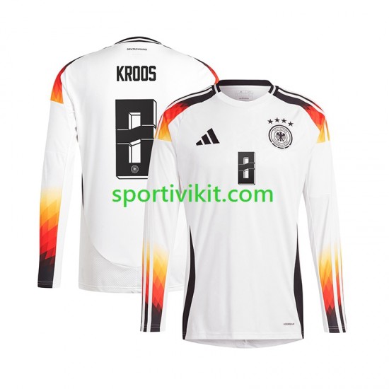 Germania Toni Kroos 8 Uomo Maglia Prima Euro 2024 Manica Lunga Germania Toni Kroos 8 Uomo Maglia Prima Euro 2024 Manica Lunga