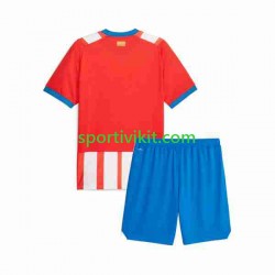 Completo da calcio Bambini Girona Maglia Prima 2023-2024 Manica Corta