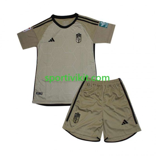 Completo da calcio Bambini Granada Maglia Terza 2023-2024 Manica Corta Completo da calcio Bambini Granada Maglia Terza 2023-2024 Manica Corta