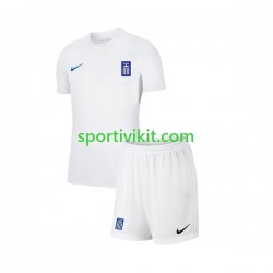 Completo da calcio Bambini Grecia Maglia Seconda 2022-2023 Manica Corta