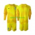 Completo da calcio Bambini Grecia Portiere 2023 Maglia Prima Manica Lunga