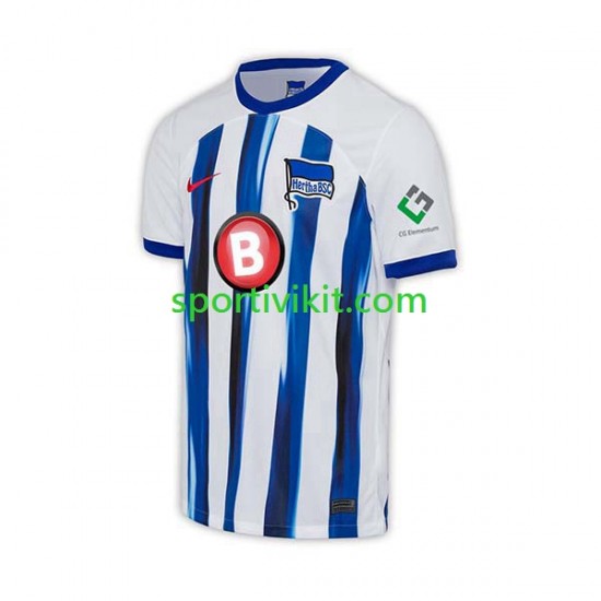 Hertha BSC Uomo Maglia Prima 2023-2024 Manica Corta