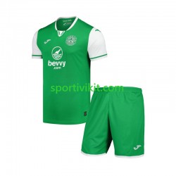 Completo da calcio Bambini Hibernian Maglia Prima 2024-2025 Manica Corta