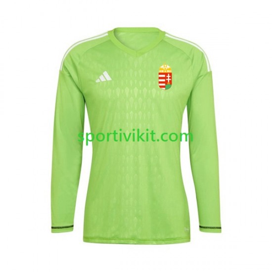 Ungheria Portiere 2022 Uomo Maglia Prima Manica Lunga
