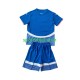 Completo da calcio Bambini Islanda Maglia Prima 2024 Manica Corta