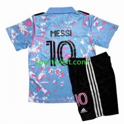 Completo da calcio Bambini Inte Miami Lionel Messi 10 Maglia Terza 2023-2024 Manica Corta