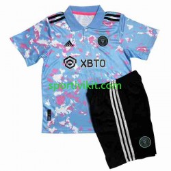 Completo da calcio Bambini Inte Miami Lionel Messi 10 Maglia Terza 2023-2024 Manica Corta